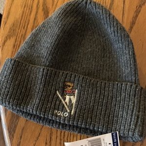 Ralph Lauren Bear Ski Beanie